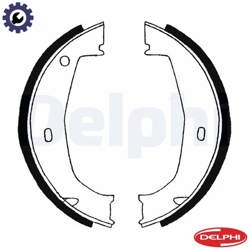 Brake shoe set ls1851 - shoe,