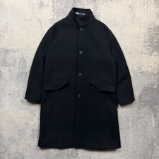 Zara Black Wool Overcoat
