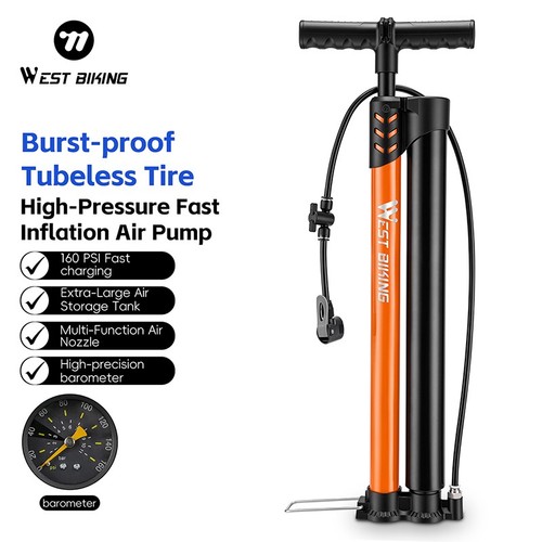 West biking bicycle floor pump - floor,