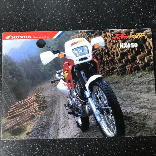 Honda dominator nx650 brochure - honda,