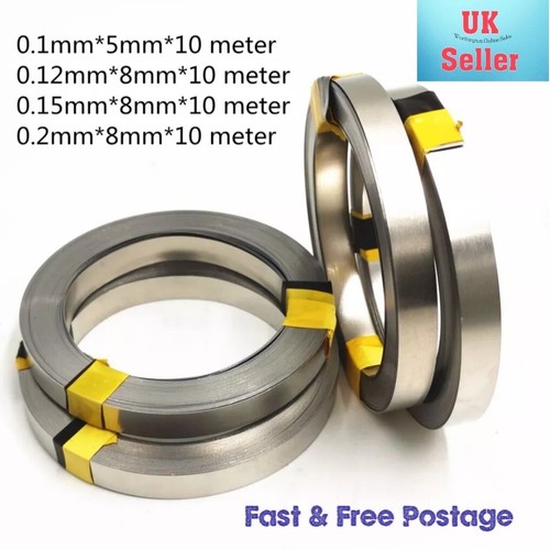 10m plated nickel strip - 10m, 18650