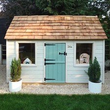 Wooden wendy house - house, –