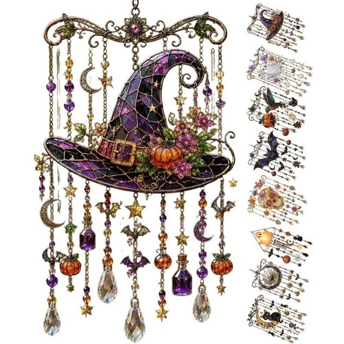 2026 halloween crystal - halloween, wind