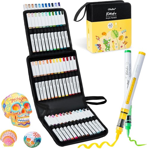 Ohuhu acrylic paint markers - ohuhu,