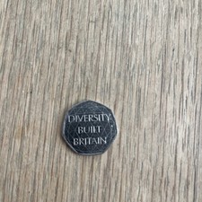 2020 1x 50p DIVERSITY BUILT