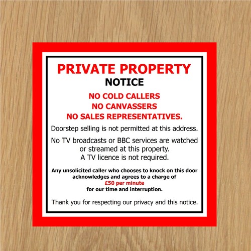 Private property no - private, –