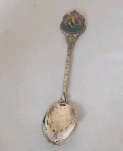 Siver plated teaspoon wildfowl - siver,