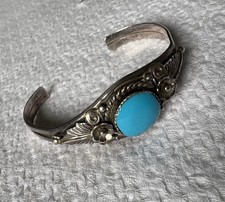 Sterling silver ornate bangle - sterling,
