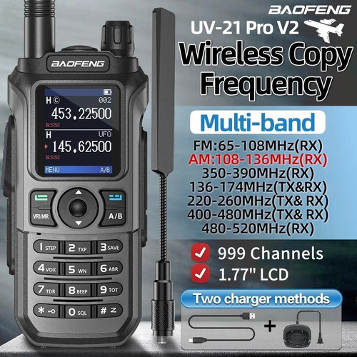 Baofeng pro v2 walkie - uv-21,