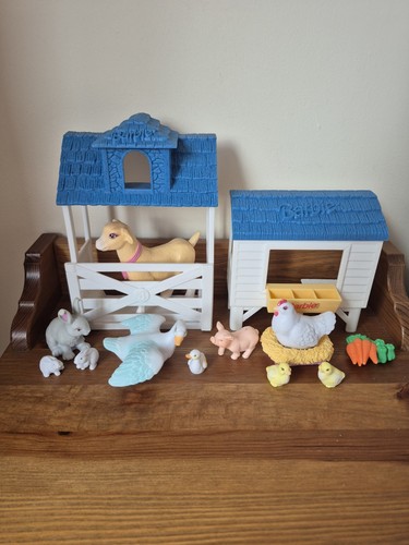 Vintage barbie stable friends - stable,