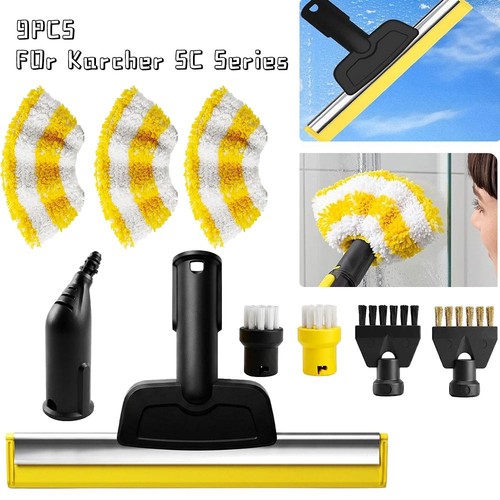 9pcs steam cleaner tool - steam,