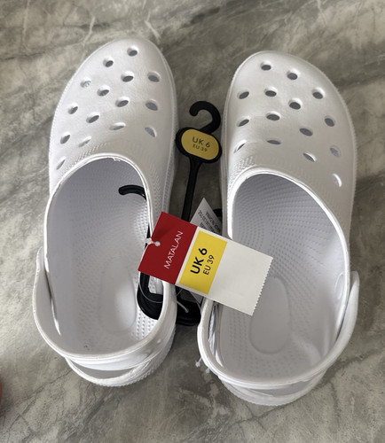 Matalan women white - matalan, clog