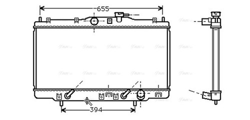 Ava coolant radiator - ava,