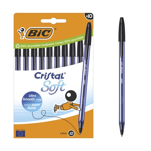 Bic cristal soft ballpoint - cristal,