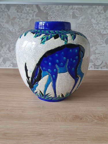 Charles catteau keramis vase - keramis,