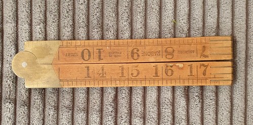 Vintage rabone folding rule - vintage,