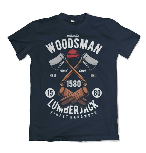 Woodsman mens shirt - mens, saw