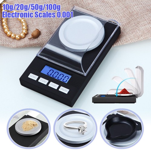 Digital scales 001g 100g - scales, 0.001g