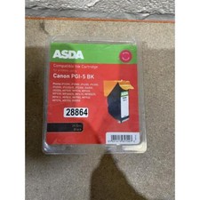 Asda Canon PGI-5 Black Ink Cartridge For Pixma iP3500, MP600, iP3300 & iP4300