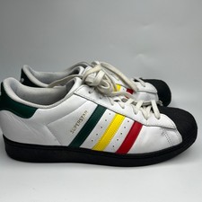 Adidas Superstar Rasta White