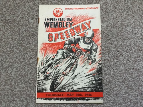 Wembley west ham 30 - v, 30/5/46