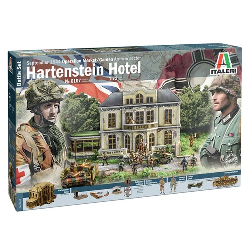 Italeri 6107 hartenstein hotel - italeri,