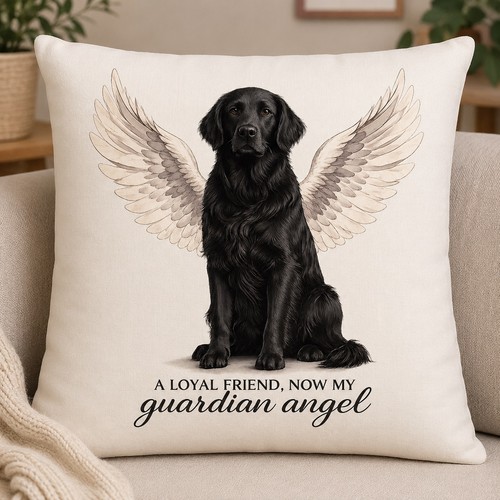 Personalised flat coated - flat,