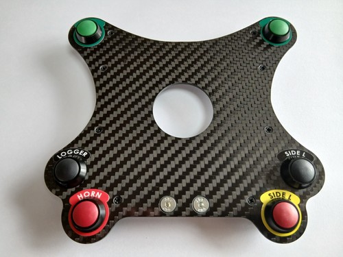 Carbon fibre steering wheel - fibre,