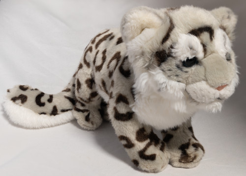 Plush snow leopard from - leopard,