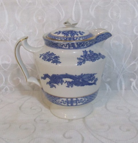 Vintage cauldon blue dragon - vintage,