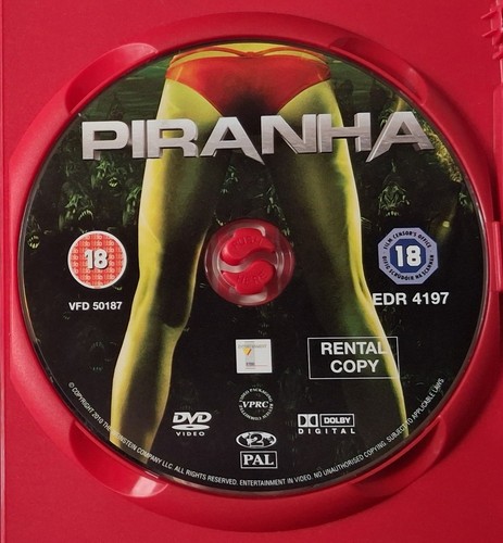 Piranha dvd 2010 elisabeth - piranha-, 2010-