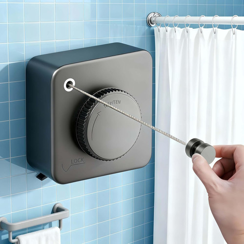 Retractable clothesline 8ft - clothesline, 16.8ft