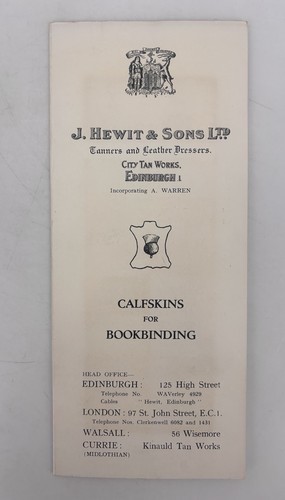 Vintage hewit sons - j.,