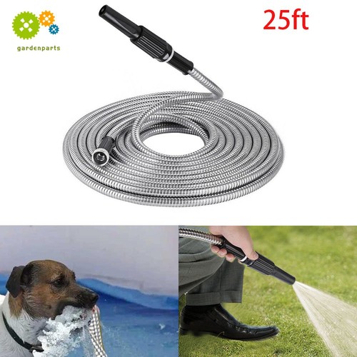 New 25ft stainless steel metal - stainless,