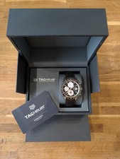 Tag Heuer Watch Carrera Calibre 16 Chronograph Indy 500 Black 41mm Mens