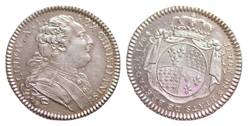 France louis xvi jeton 1784 - louis, xvi,