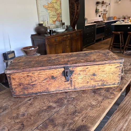 Wooden tool chest - wooden, box
