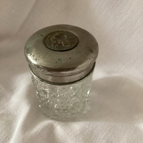 Early cut glass - glass, dressing