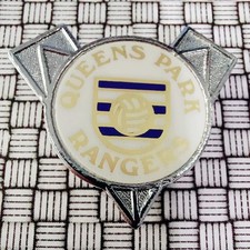 Queens Park Rangers Vintage Metal Brooch Pin Badge 35mm x 35mm  QPR