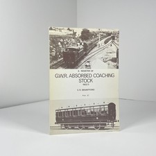 GWR Absorbed Coaching Stock 1922/3; Mountford, E.R.