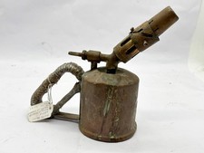 VINTAGE ANGLO SAFETY ENGLAND BRASS BLOW TORCH PARAFFIN SOLDERING TOOL