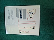 RS40b Repro Scalextric Decal  4060 LIGIER JS11 #27 STICKERS require cutting out