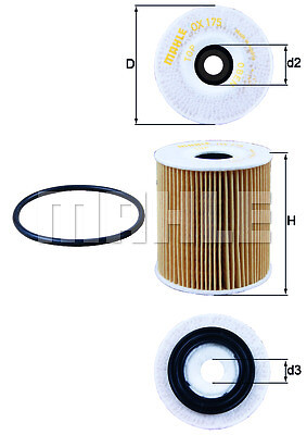Oil filter for - filter, albea