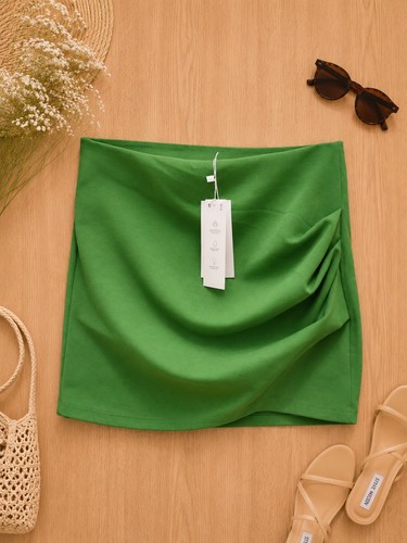 Zara women green mini - women’s,