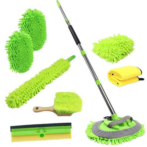 Car wash kit with - 8x, 158cm