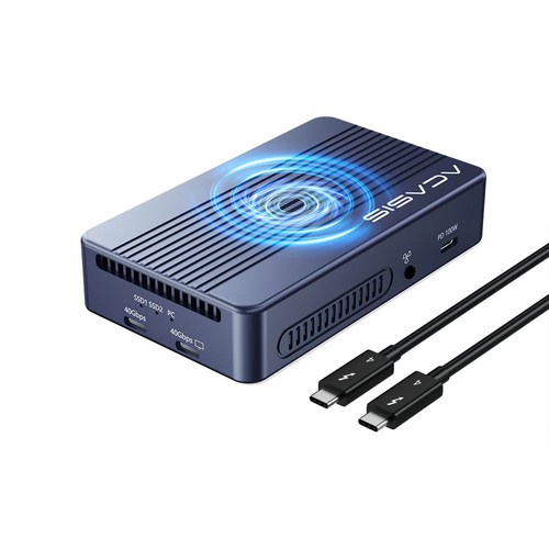 Acasis 40gbps dual nvme ssd - 40gbps,
