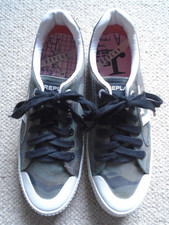 Replay Camouflage Canvas Shoes