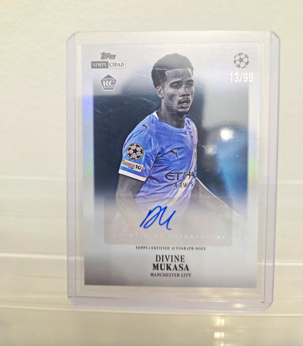 Topps divine mukasa manchester - mukasa,