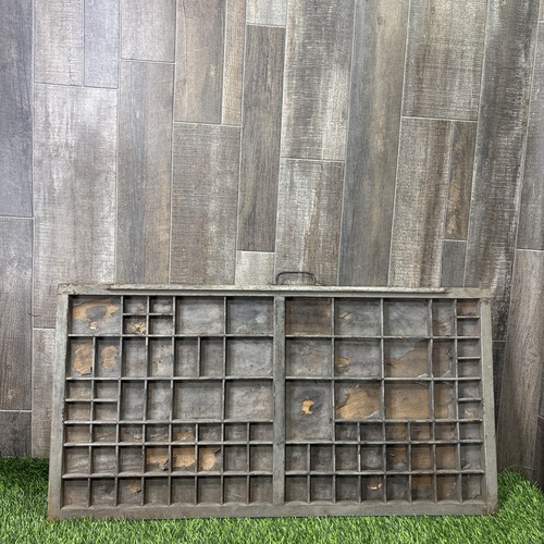 Antique printers type case - printers,
