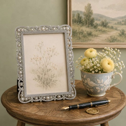 Ornate vintage silver - vintage, and